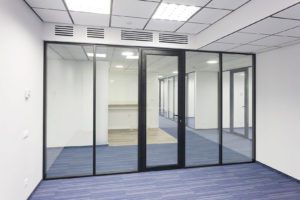 Противопожарная перегородка в коридор / серия FRM5519