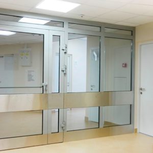 Противопожарная перегородка толщиной 120 мм / серия FRM5555